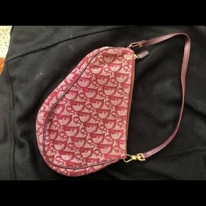 Dior original mini saddle bag